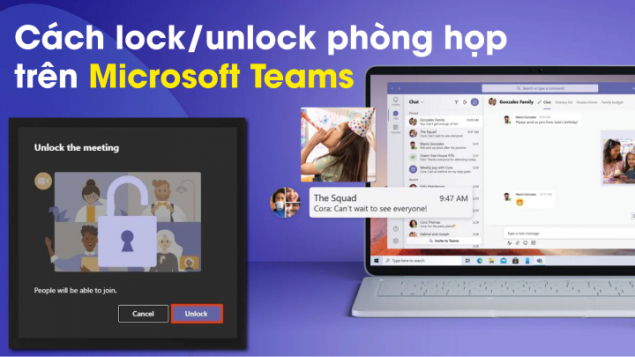 Cách khóa và mở khóa cuộc họp trên Microsoft Teams