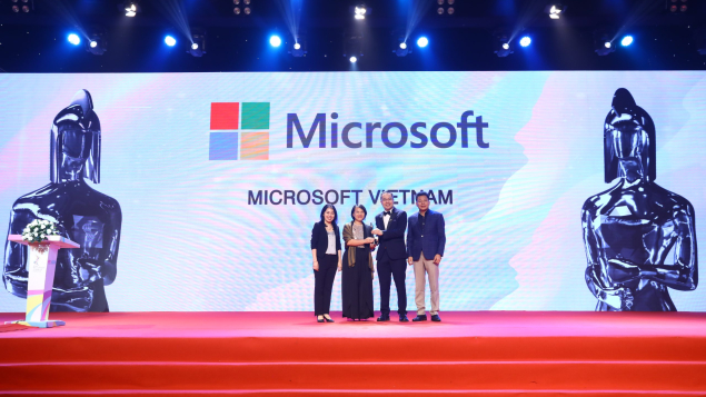 Microsoft Việt Nam hai năm liên tiếp được bình chọn là nơi làm việc tốt nhất Châu Á