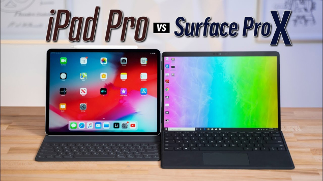 Cặp kỳ phùng địch thủ: Surface Pro X và iPad Pro 12.9 inch