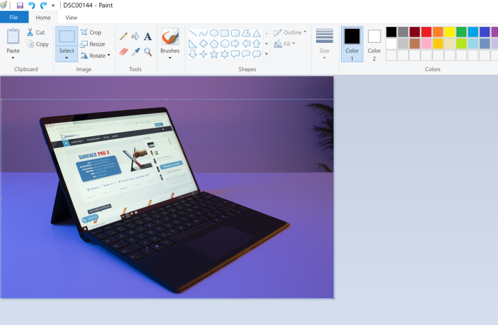 Công cụ cắt ảnh trên Windows 10 - SurfacePro.vn