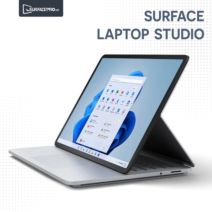 Surface Laptop Studio: Chuẩn bị cho một trải nghiệm di động độc đáo và đầy thú vị với Surface Laptop Studio! Với thiết kế ấn tượng, mạnh mẽ và độc đáo, bạn có thể sáng tạo và làm việc bất cứ nơi đâu, đa nhiệm dễ dàng với bàn phím tách biệt và màn hình cảm ứng siêu sắc nét. Surface Laptop Studio sẽ là người bạn đồng hành không thể thiếu cho những ai yêu thích sự thuận tiện và linh hoạt.