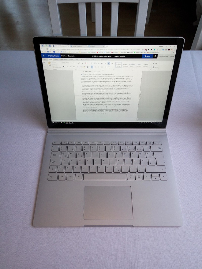Surface Book 2 ( 13.5 inch ) Core i7 Ram 16GB SSD 512GB ...