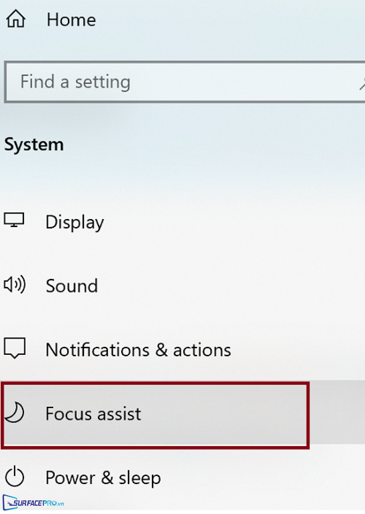 Cách Tắt Thông Báo Với Tính Năng Focus Assist Trên Windows 10 -  Surfacepro.Vn