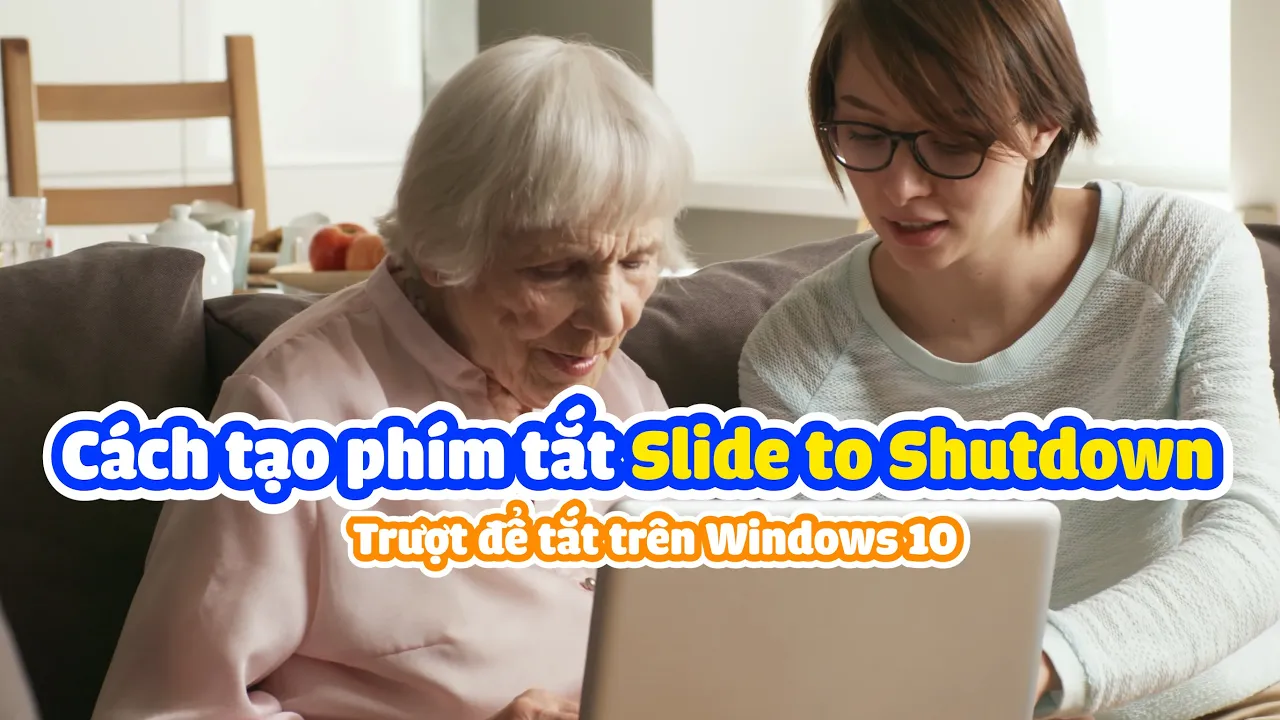 Cách khởi động Slide To Shutdown