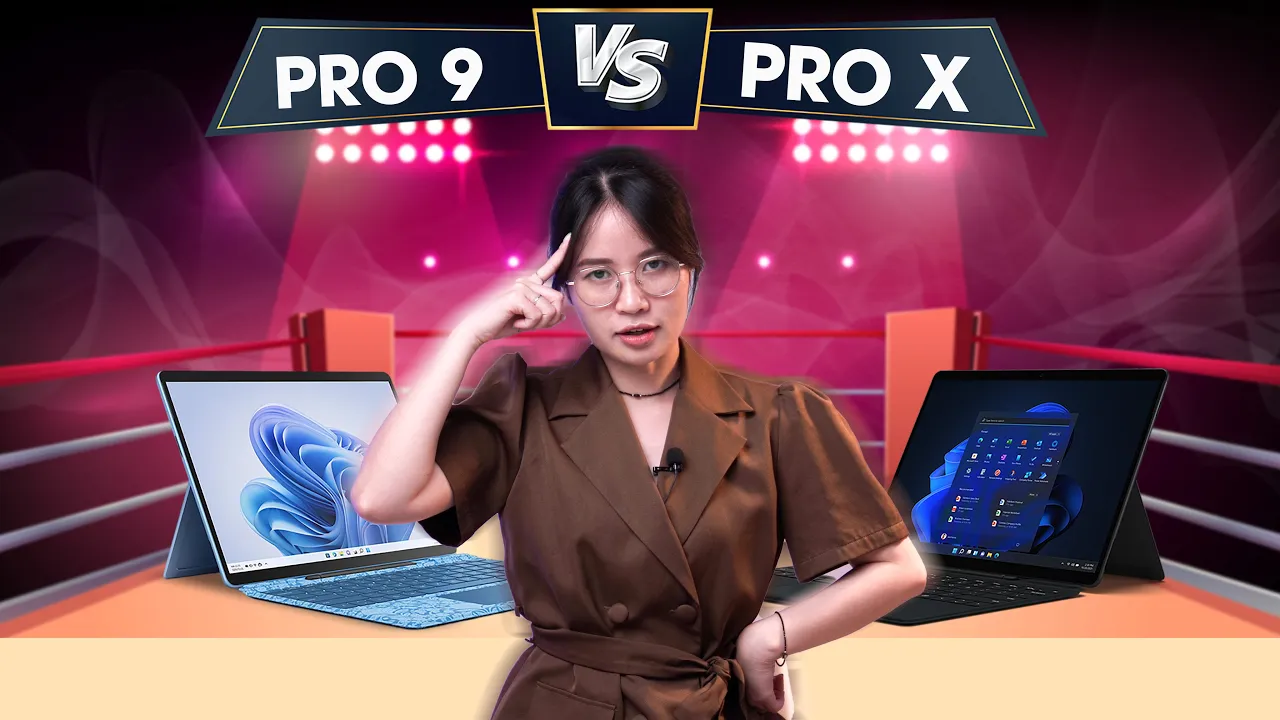 Surface Pro 9 vs Surface Pro X: Giống và Khác gì?