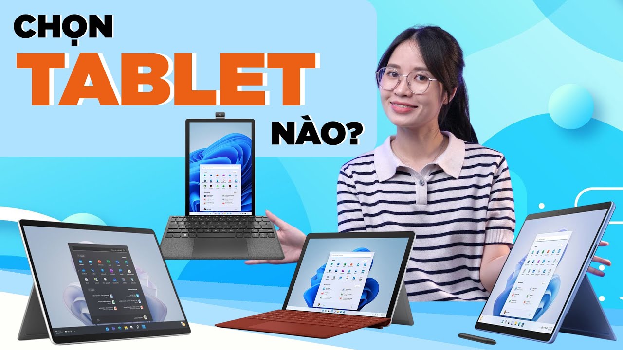 TOP máy tính bảng chạy Windows tốt nhất năm 2022!