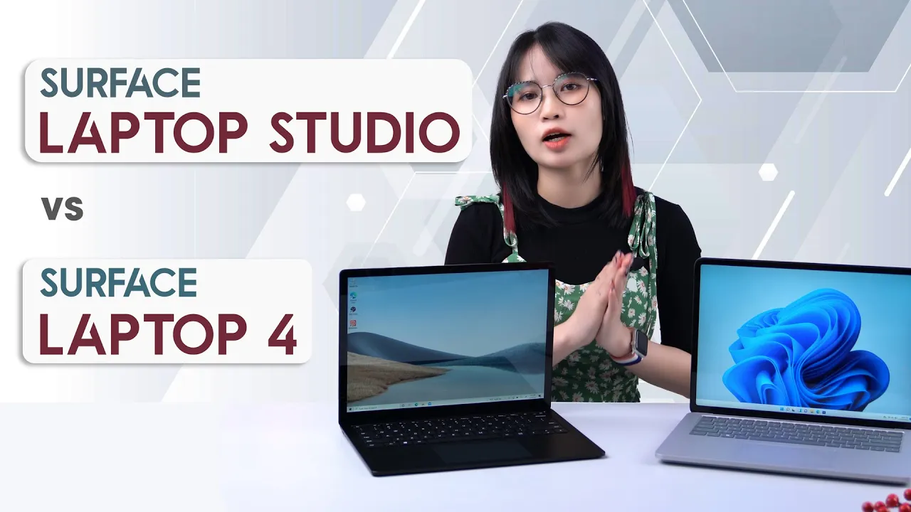 Surface Laptop 4 vs Laptop Studio: Không đơn giản chỉ là Laptop!